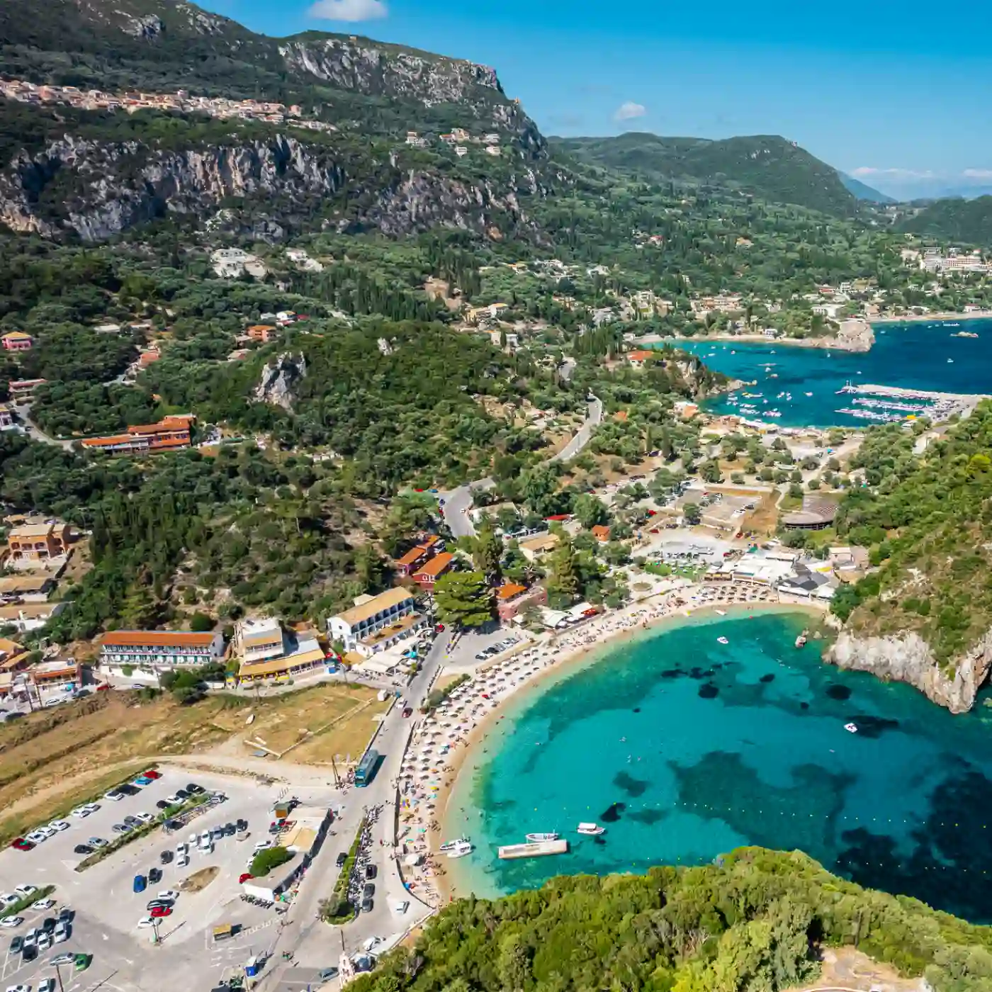 Astacos Beachfront studios in Corfu